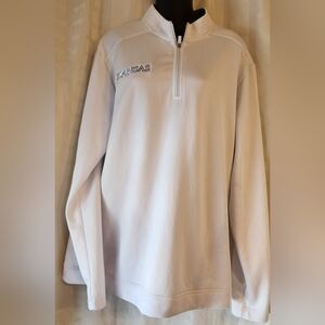 Adidas Kansas Pullover Partial Zip Shirt